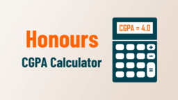 Honours CGPA Calculator