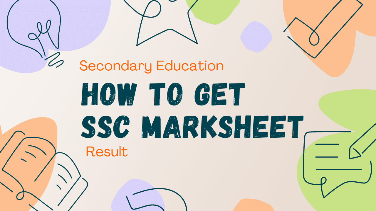 How to get SSC Marksheet